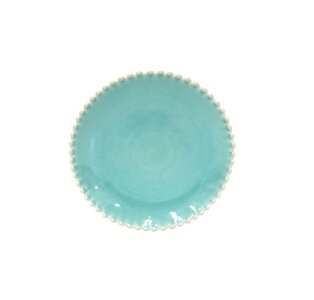 Pearl Plate - Aqua (22cm)